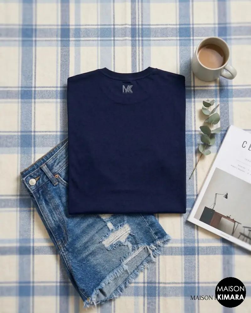 California Bear Oversized T-Shirt – Navy Blue Varsity Graphic Tee – Urban Streetwear Los Angeles Aesthetic (Navy Blue)